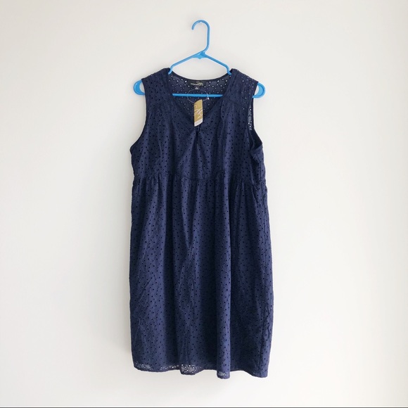 Suzanne Betro Dresses & Skirts - Suzanne Betro | NWT Navy Sleeveless Tunic Dress